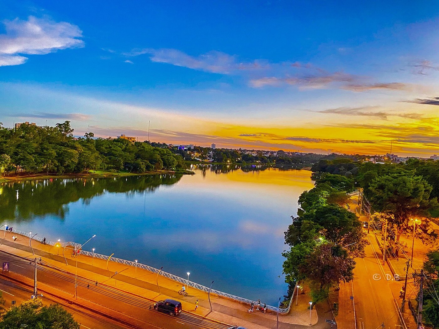 Lago de la República, Ciudad del Este